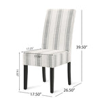 Christopher Knight Home Pollards Chaises de salle à manger rembourrées (lot de 2) - N/A