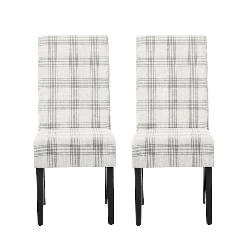 Christopher Knight Home Pollards Chaises de salle à manger rembourrées (lot de 2) - N/A