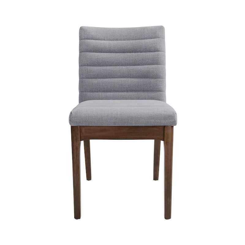 Lancer Channel Stitch Upholstered Dining Chairs (Set of 6) by Christopher Knight Home