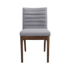 Lancer Channel Stitch Upholstered Dining Chairs (Set of 6) by Christopher Knight Home