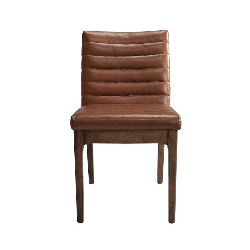 Lancer Channel Stitch Upholstered Dining Chairs (Set of 6) by Christopher Knight Home