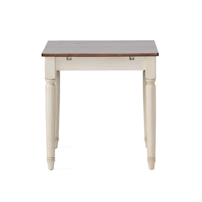 Clearwater Multicolored Wood Dining Table with Leaf Extension by Christopher Knight Home