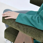 Contemporary Upholstered Counter Height Stools Single