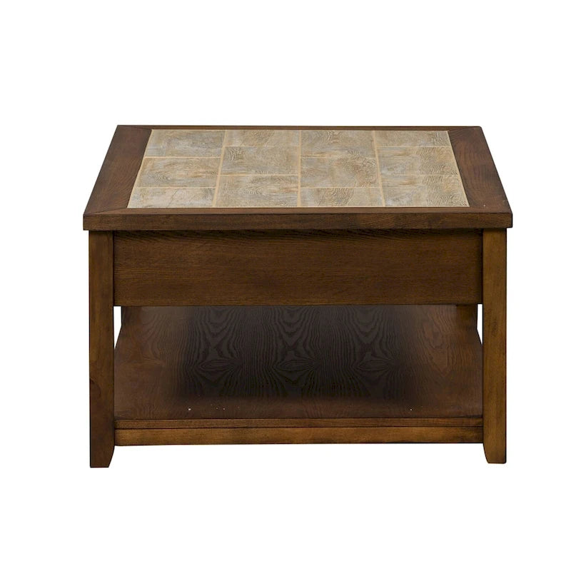 Ensemble 3 pièces Mesa Valley Tobacco (1 table basse, 2 tables d'appoint)