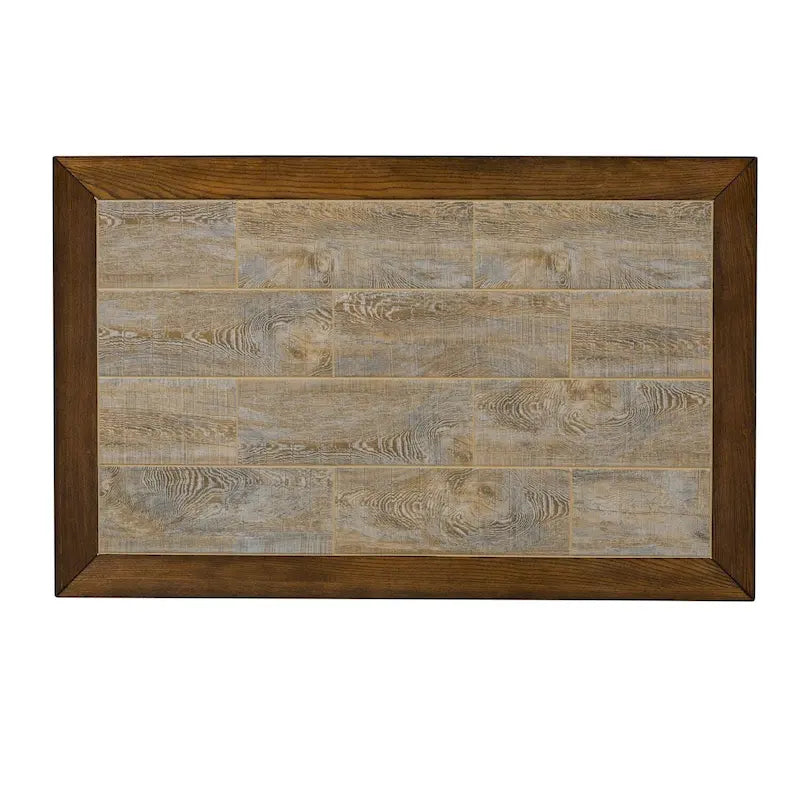 Ensemble 3 pièces Mesa Valley Tobacco (1 table basse, 2 tables d'appoint)