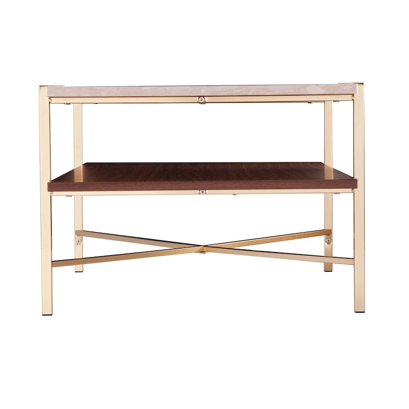 SEI Furniture Aldea Rectangular Coffee Table w/ Storage
