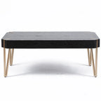 Carson Carrington Tammsberg Wood and Metal Coffee Table - 46.13 W