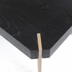 Carson Carrington Tammsberg Wood and Metal Coffee Table - 46.13 W