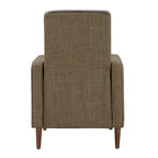 Leo Two-tone Push-back Recliner Chair by iNSPIRE Q Classic