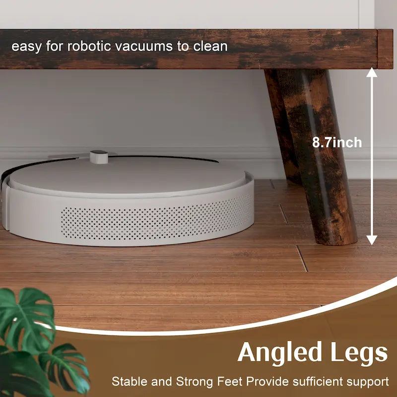 Futzca Wood Coffee Table with Hidden Compartment