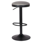 Tabouret de bar pivotant sans dossier Juno Gaslift, lot de 2