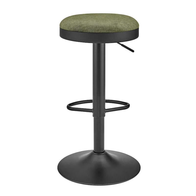 Tabouret de bar pivotant sans dossier Juno Gaslift, lot de 2