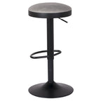 Tabouret de bar pivotant sans dossier Juno Gaslift, lot de 2