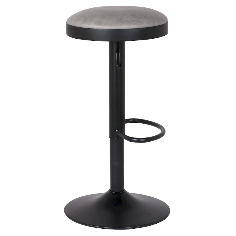 Tabouret de bar pivotant sans dossier Juno Gaslift, lot de 2