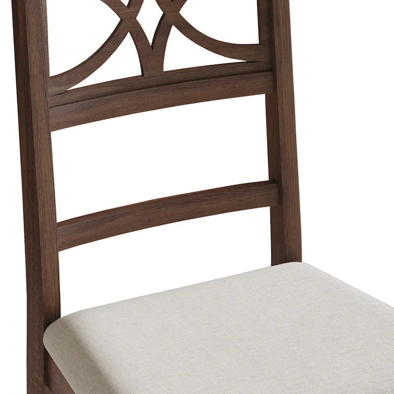 CraftPorch Mid-Century Modern Wooden Dining Chairs (Set of 2) - N/A