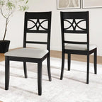 CraftPorch Mid-Century Modern Wooden Dining Chairs (Set of 2) - N/A