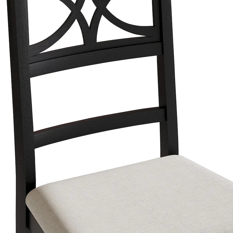 CraftPorch Mid-Century Modern Wooden Dining Chairs (Set of 2) - N/A