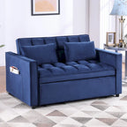 Canapé-lit convertible tufté à tiroir classique de 55 de largeur - 55L x 68P x 20H