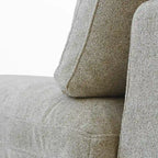 L-shape Linen Sectional Sofa Upholstered Sofa Multiple Cushions Couch with Storage Ottoman