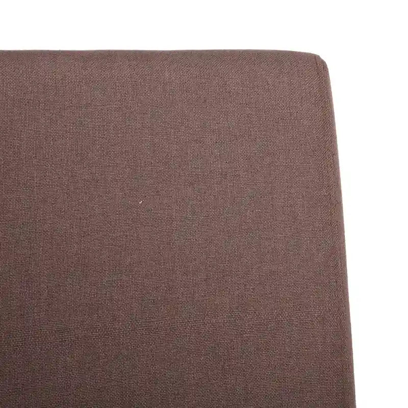 Chaise de salle à manger Grandview en tissu de lin capitonné - 38,6