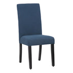 Chaise de salle à manger Grandview en tissu de lin capitonné - 38,6