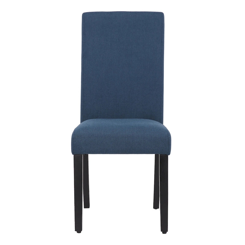 Chaise de salle à manger Grandview en tissu de lin capitonné - 38,6