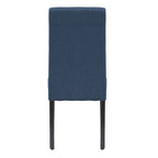 Chaise de salle à manger Grandview en tissu de lin capitonné - 38,6