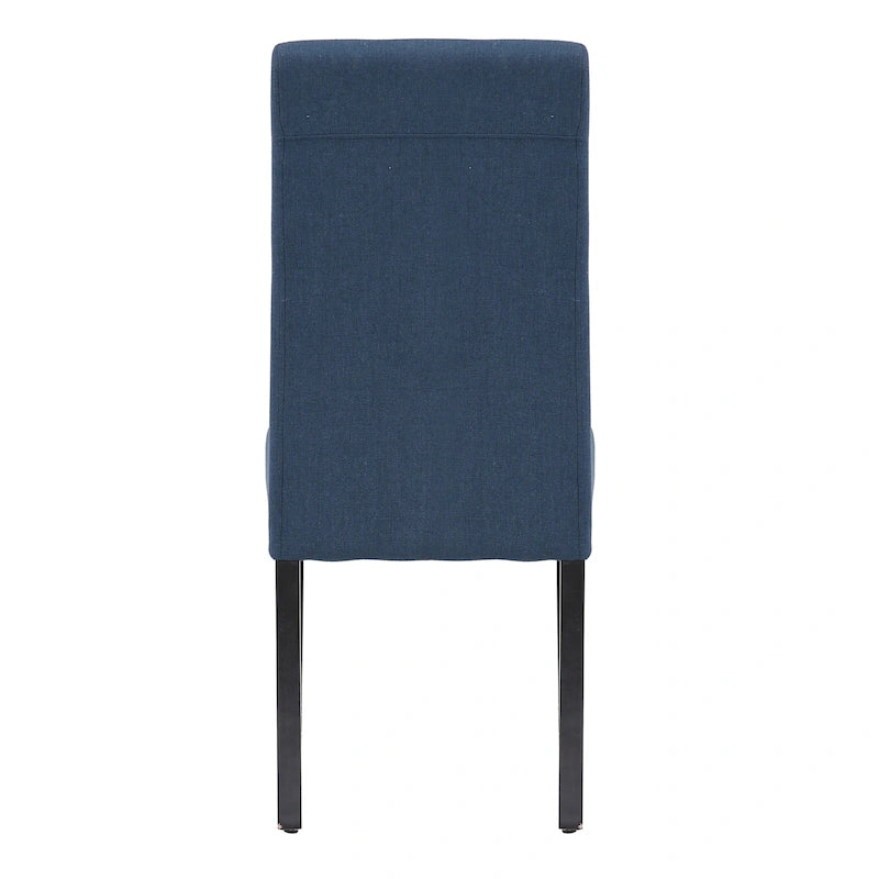 Chaise de salle à manger Grandview en tissu de lin capitonné - 38,6