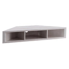 DH BASIC Transitional 47-inch 3-Shelf Corner Floating TV Stand by Denhour