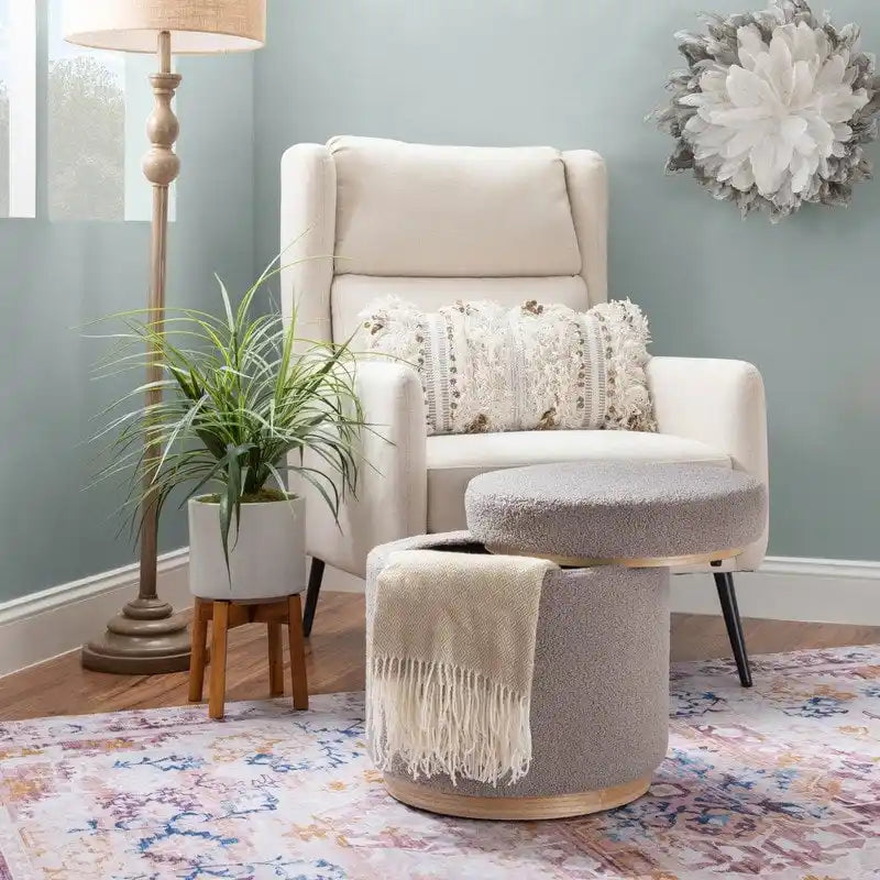 Rue Sherpa Storage Ottoman