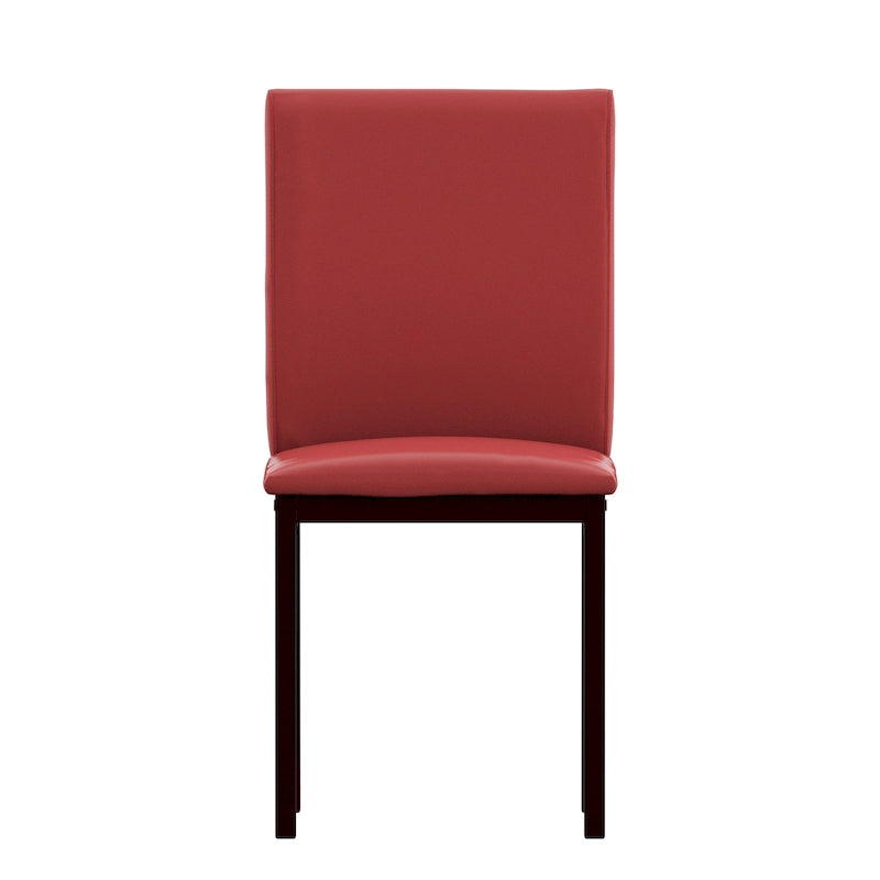 Darcy Espresso Metal Upholstered Dining Chair (Set of 2) by iNSPIRE Q Bold