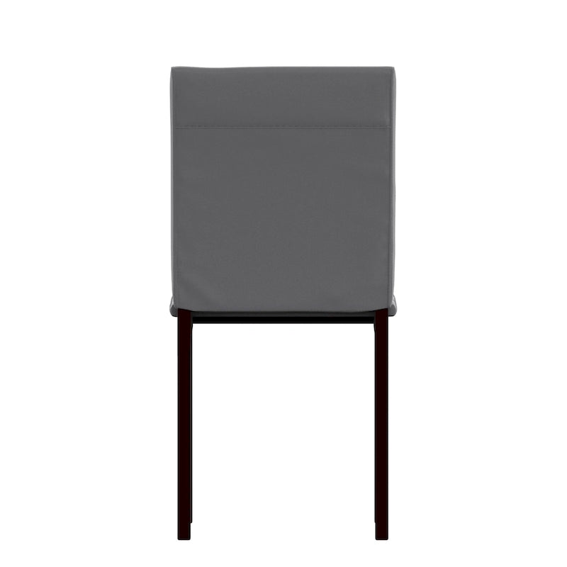 Darcy Espresso Metal Upholstered Dining Chair (Set of 2) by iNSPIRE Q Bold