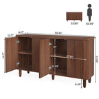 Modern Buffet Cabinet Sideboard with Storage - N/A