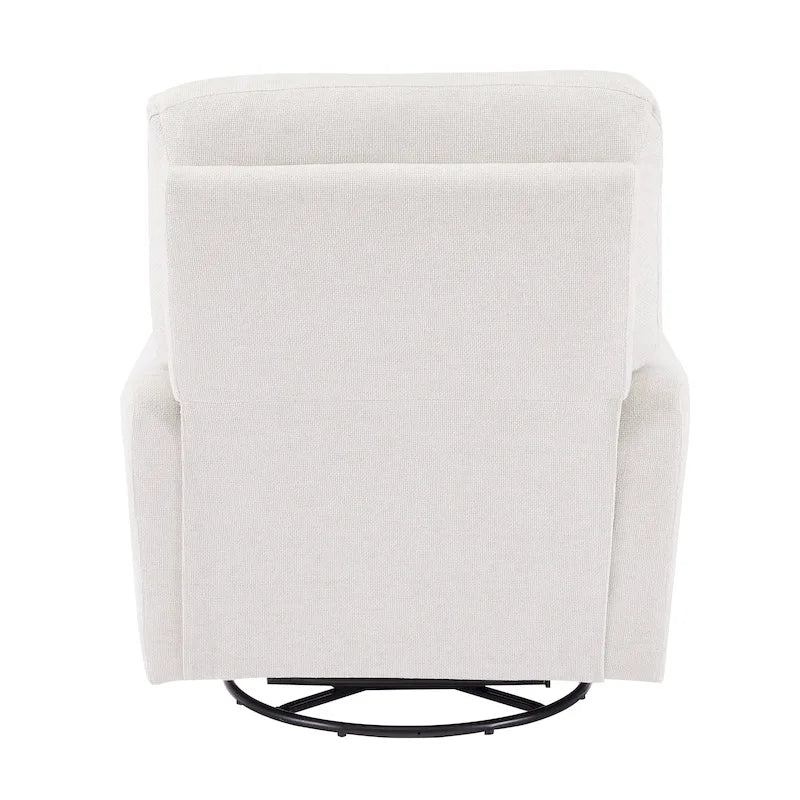 Heido Fauteuil inclinable manuel pivotant à 360 degrés pour les loisirs, lot de 2