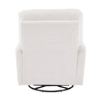 Heido Fauteuil inclinable manuel pivotant à 360 degrés pour les loisirs, lot de 2