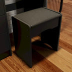 Coiffeuse avec miroir lumineux et tabouret - 52H