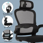 Home Office Chair Mesh Computer Desk Chair High Back Ergonomic Task Chair