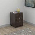 Porch & Den Fremont 3-drawer Espresso File Cabinet