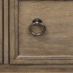 Crédence Copper Grove Simply Elegant blanche, marron et taupe chiné