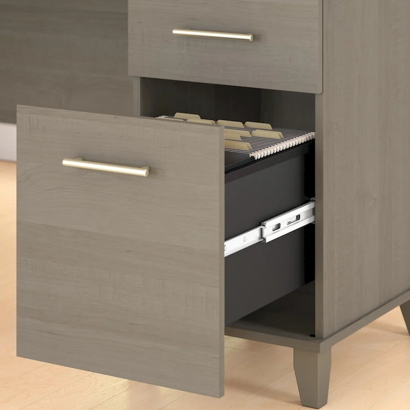 Bureau d'ordinateur de 60 po Bush Furniture Somerset avec tiroirs