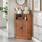 Meuble d'angle en bois, style « Mission », par Simple Living - 34h x 24l x 18p