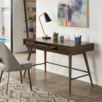 Bureau Aksel Wood 3 tiroirs par iNSPIRE Q Modern