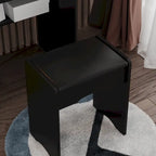 Timechee Makeup Vanity Set with Sliding Lighted Mirror Dressing Table - 33L x 15.7W x 52.4H