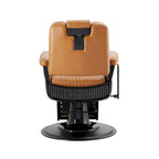 SHERMAN Heavy Duty Barber Chair Reclining Barbershop Styling Chair, Camel