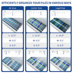 35W 2/3/4-drawer Lateral Locking Steel File Cabinet for A4, Legal, Letter