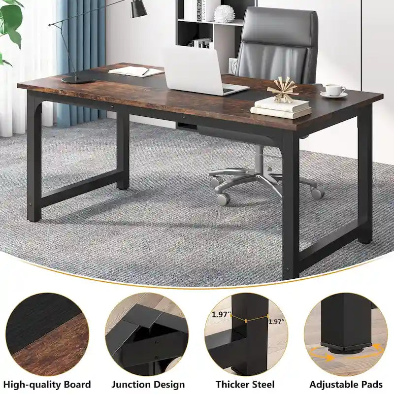 63 bureaux d'ordinateur modernes pour la maison/le bureau