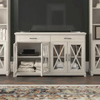 Mueble de TV rústico de 60 pulgadas para televisores de hasta 75 pulgadas
