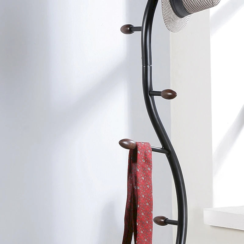Porte-manteau sur pied en métal Arles de Roundhill Furniture