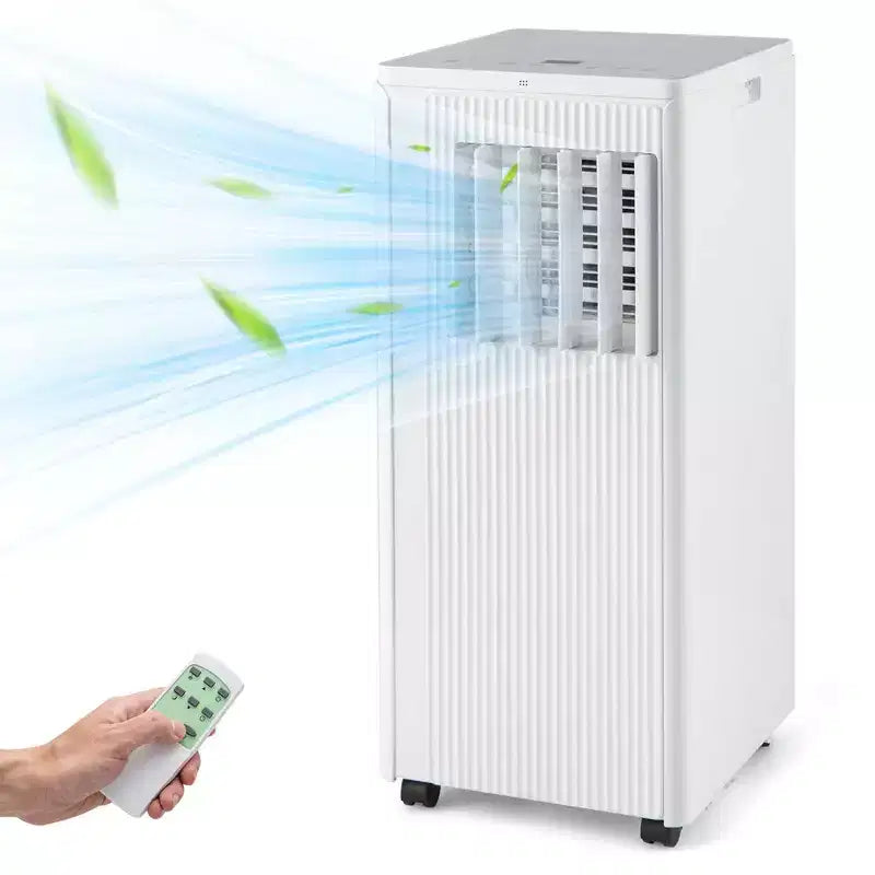 Costway 7100 BTU (10000 BTU ASHRAE) Portable Air Conditioner 3-in-1 10000 BTU AC Unit with Dehumidifier and Cool and Fan
