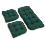 Twill 3-piece Indoor Settee Cushion Set